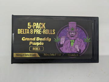 Delta 8 Infused - 5 Pack Pre-Rolls
